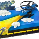 DC Comics Batman Helicopter Joker Cake Topper with background New in package