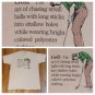 vintage 80s single stitch Golf Lover ball polyester pants funny t shirt XL 50/50