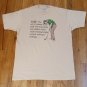 vintage 80s single stitch Golf Lover ball polyester pants funny t shirt XL 50/50