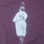 St Louis Browns Eddie Gaedel t shirt M 50/50 Baltimore Orioles baseball history