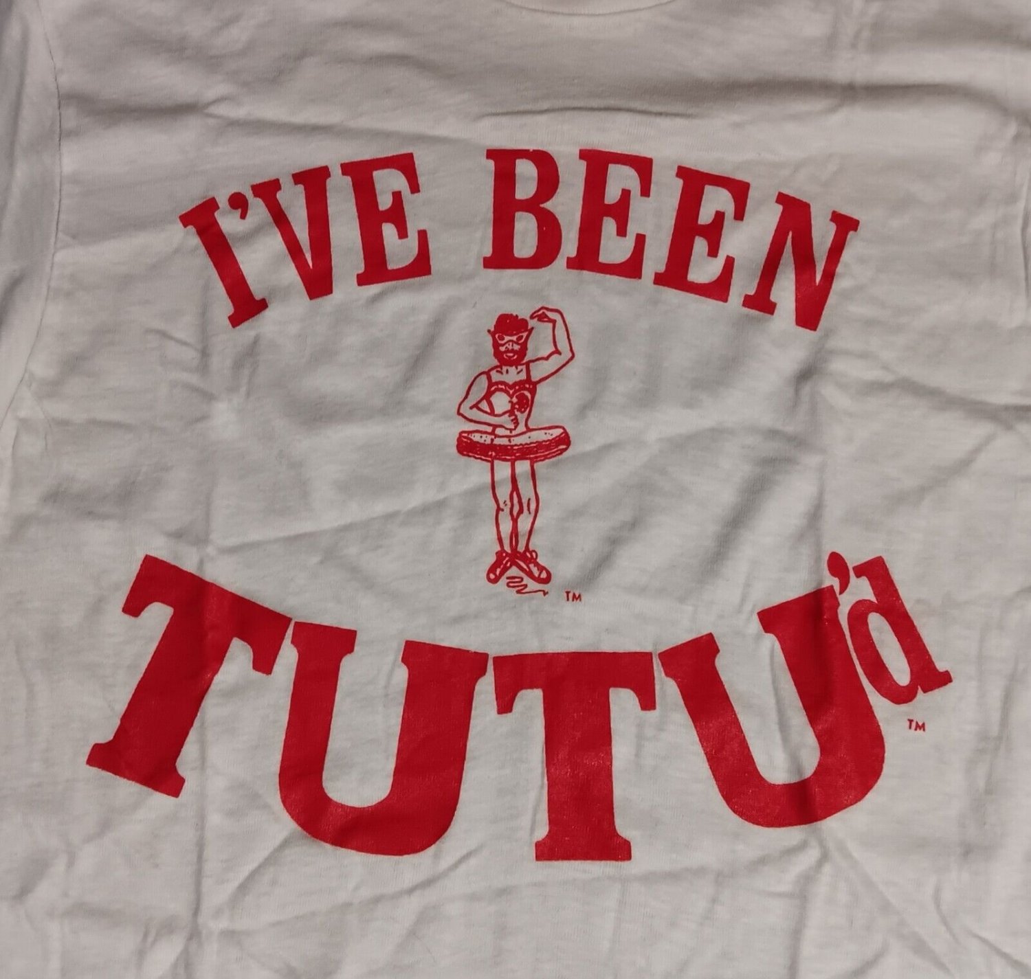 vintage 80s single stitch I Been Tutu t-shirt ballet dancer ballerina funny