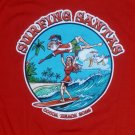 Ron Jon Cocoa Beach Surfing Santa Claus t-shirt NEW nwt Christmas surf surfboard