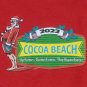 Ron Jon Cocoa Beach Surfing Santa Claus t-shirt NEW nwt Christmas surf surfboard