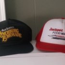 vintage trucker Jack Daniels Lynchburg Lemonade Jackpot hydroplane 2 hat cap lot