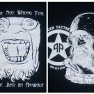 All American Tattoo Shop You're ahole old bstard t shirt M tribute