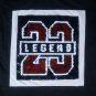 Michael Jordan Chicago Bulls 23 Legend Gold Victorious t shirt L sequence flip