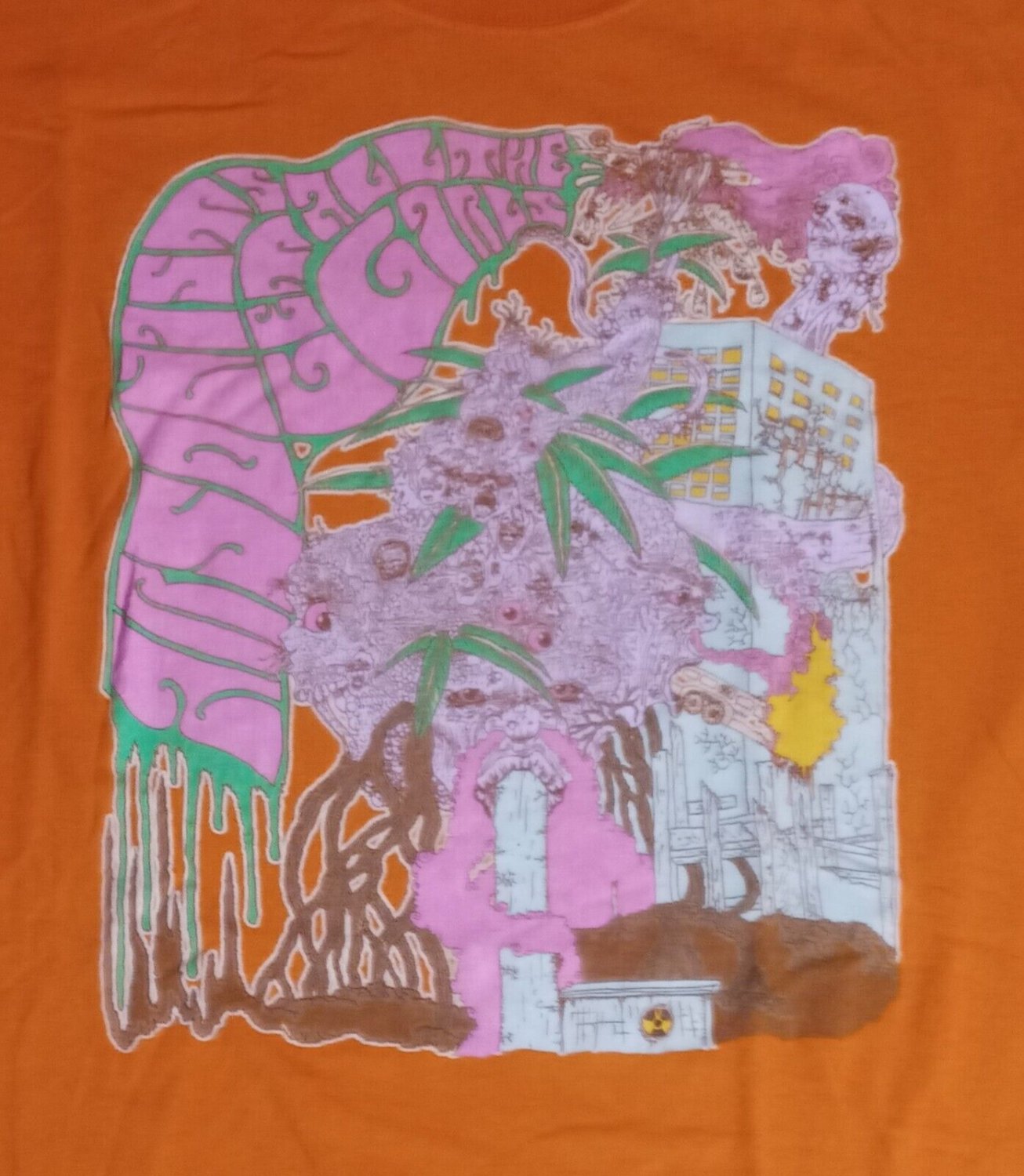 Arsonist Get All The Girls t-shirt concert deathcore death metal metalcore rare