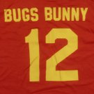 Vintage bugs Bunny Atlanta Hawks colors baseball softball jersey shirt M 50/50