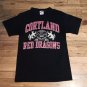 vintage Cortland Red Dragons t-shirt college football baseball University