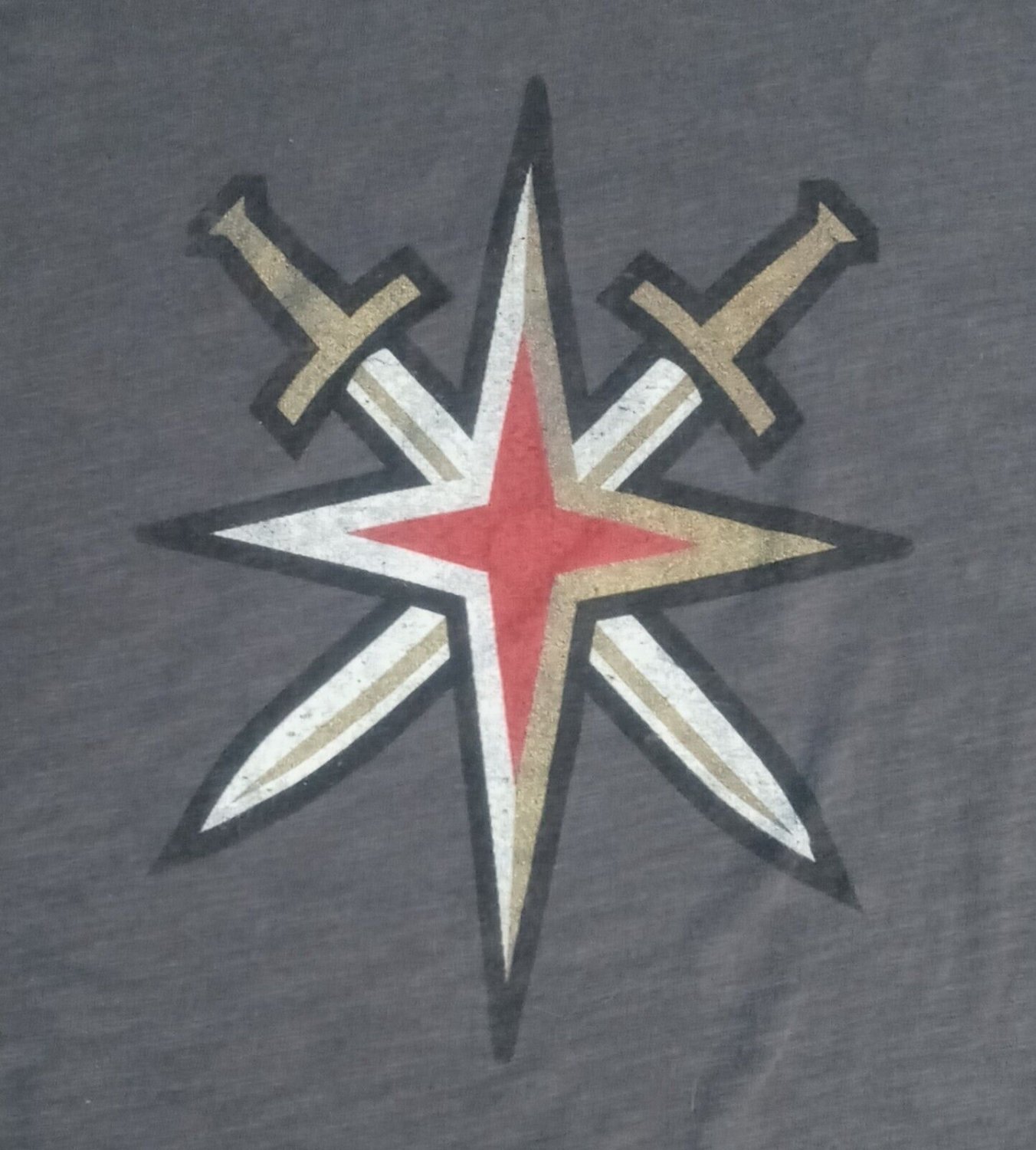 Las Vegas Golden Knights Star Sword t-shirt Alternate Logo NHL hockey raiders