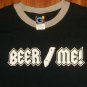 vintage Beer Me AC/DC Font can opener t shirt college party spring break