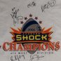 Spokane Shock Team Autographed t-shirt NEW AF2 West Division Champions