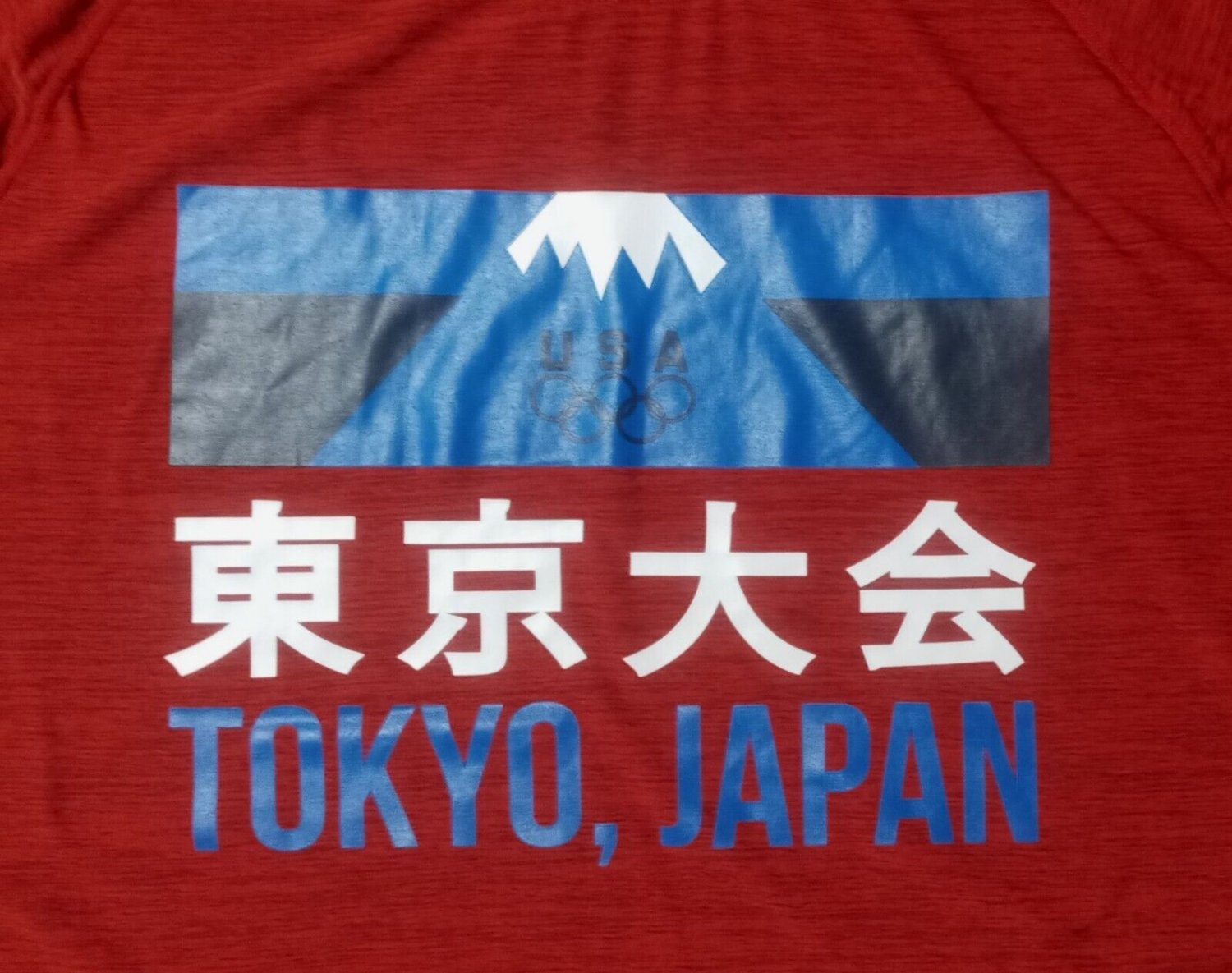USA Team Olympics Tokyo Japan t shirt official apparel NEW
