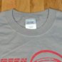 vintage Astronaut Space Rocket Green Light Go gray t shirt L New star trek wars