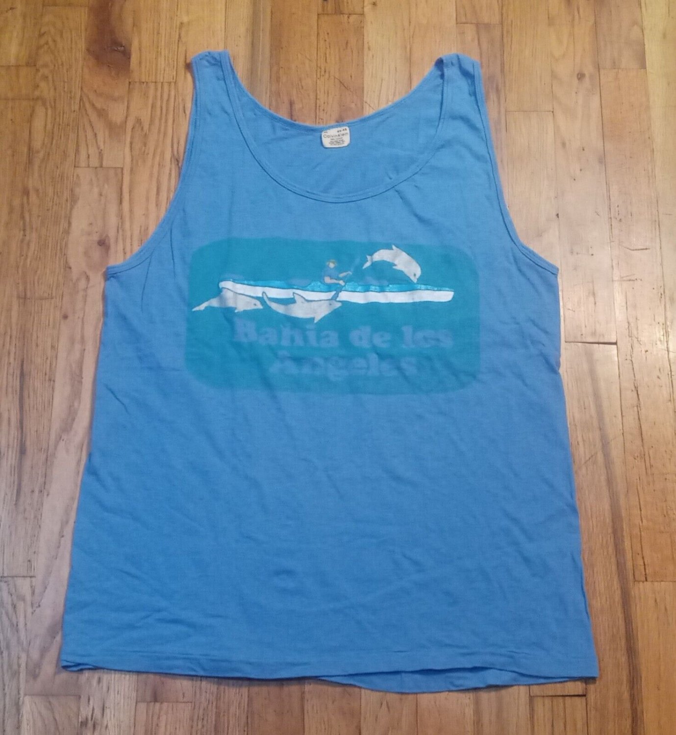 vintage single stitch Calvin Klein tank top Bahia de los angeles muscle shirt