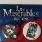 Les Miserables 4 button set New in Package