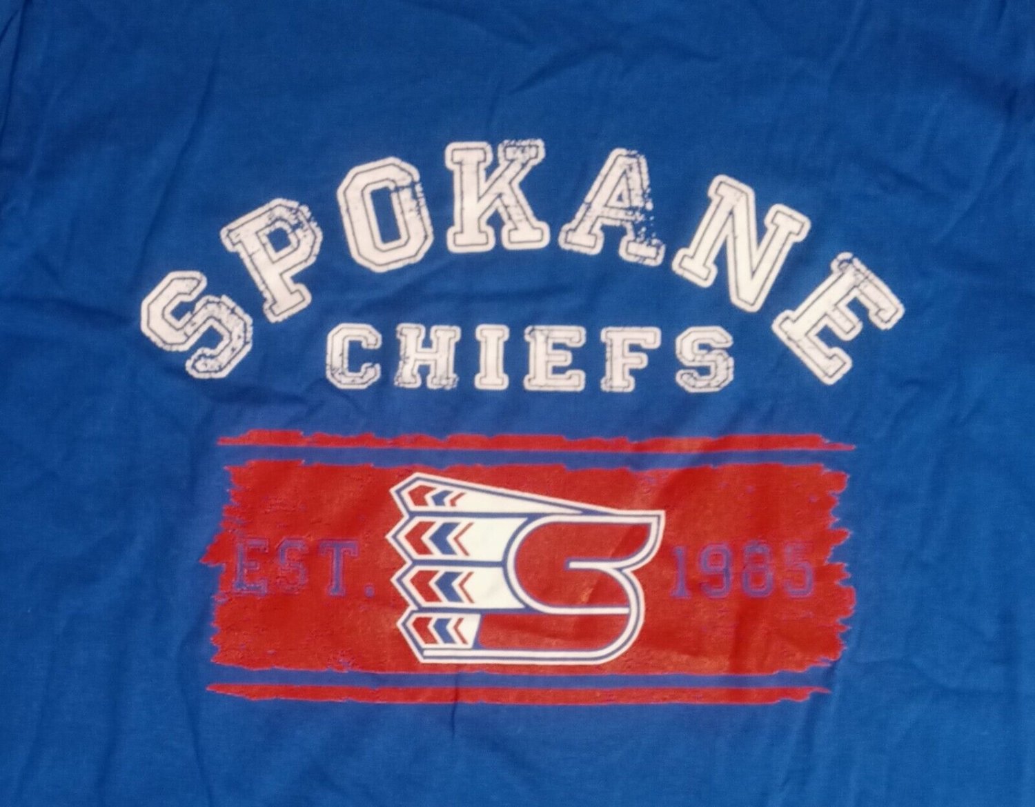 Spokane Chiefs Hockey long sleeve t shirt NWT WHL NHL