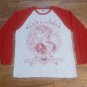 Asking Alexandria Raglan concert t-shirt hard guitar rock