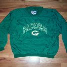 vintage embroidered Green Bay Packers Pull Over Jacket Sweatshirt NFL Game Day