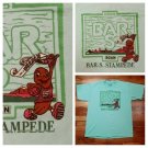 vintage Bar-S Sausage Stampede t-shirt 50/50 spokane marathon