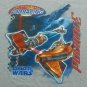 vintage Star Wars Pod Racing Episode One t shirt L darth vader luke skywalker