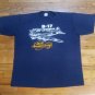 vintage 80s B-17 Flying Fortress 50th Anniversary t-shirt USAF air force army