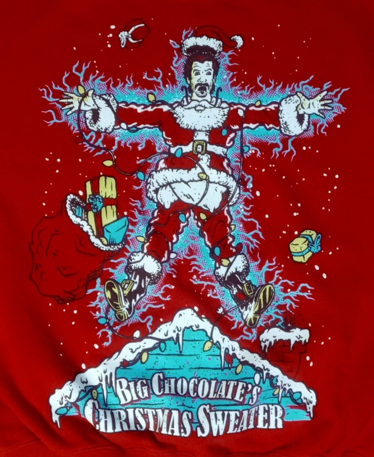 Christmas National Lampoon Big Chocolate Sweatshirt asking alexandria metal