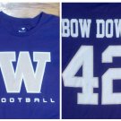 Washington Huskies Football Bow Down t-shirt College NEW nwot
