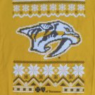 Nashville Predators Ugly Christmas t shirt XL NEW nwot NHL Hockey football