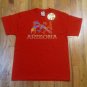 vintage Arizona Rainbow Gecko Lizard desert souvenir t shirt M 50/50 NEW