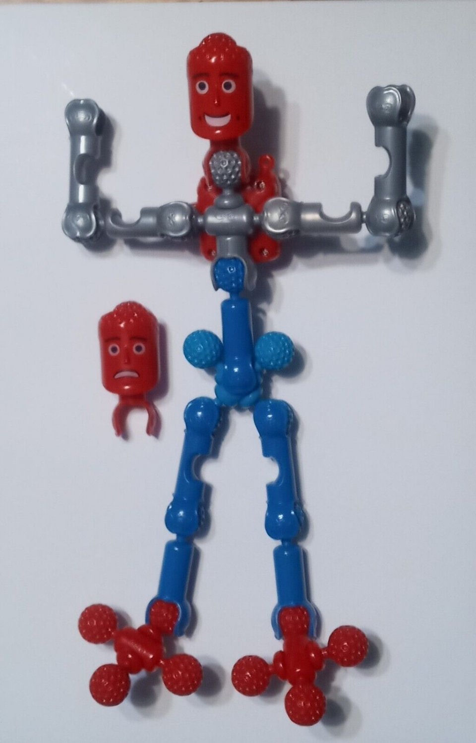 Zoob Dude RARE  rescue ranger loose 18 pcs zoob-bot zoob builderz