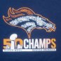 Denver Broncos horse head roster super bowl 50 t shirt XL champs Peyton Manning