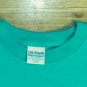 vintage deadstock Jose Cuervo Tequila t-shirt puffy ink alcohol beer turquoise