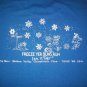vintage 80s single stitch Polar Bear Run t shirt 50/50 Marathon Freeze Your Buns
