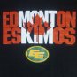 Vintage Edmonton Eskimos Canadian Flag Football t-shirt Canada Oilers NHL