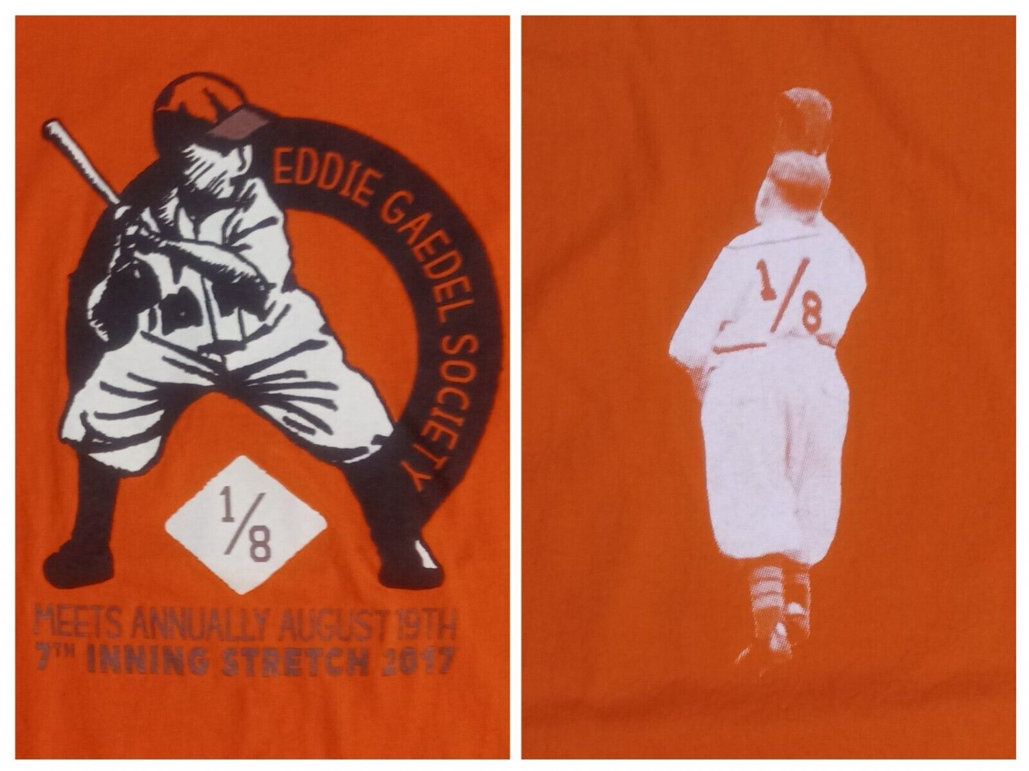 St Louis Browns Eddie Gaedel 7th Inning Baseball History t-shirt Orioles