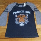 Princeton Tigers Football Raglan t-shirt NEW college basketball baseball nwt