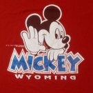 vintage Mickey Mouse t-shirt 50/50 Velva Sheen tag Wyoming Walt Disney Minnie
