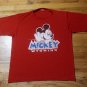 vintage Mickey Mouse t-shirt 50/50 Velva Sheen tag Wyoming Walt Disney Minnie