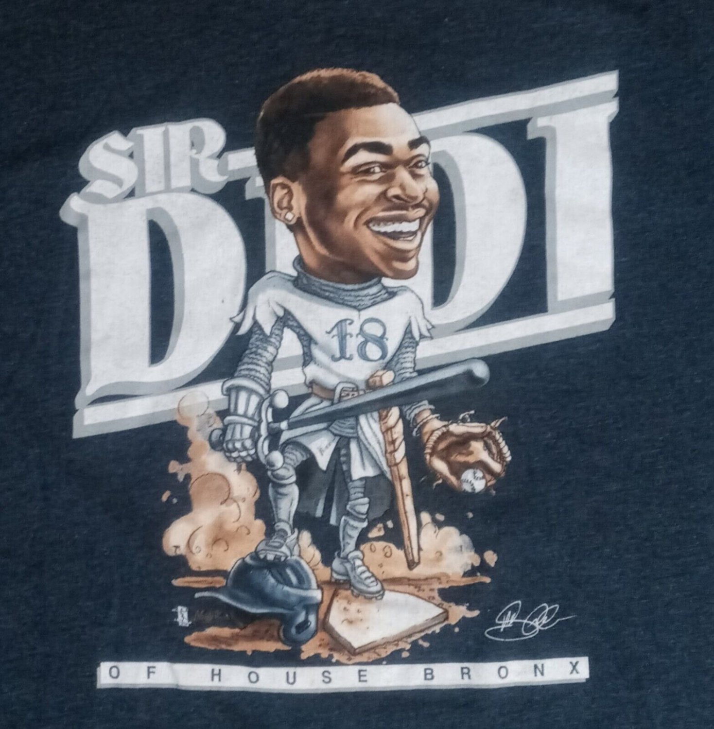 New York Yankees Didi Gregorius House Bronx t-shirt NEW MLN Baseball Giants Jets