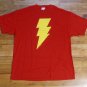 vintage 2000 Shazam Lighting Bolt t-shirt deadstock DC Comics superman batman
