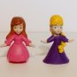 BOLEY Ice Princess Sisters for Life 2 figure lot Anna Elsa Polly Pocket Size