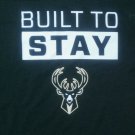 Milwaukee Bucks t shirt Built to Stay XL NBA Champions Basketball Antetokounmpo