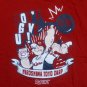 Popeye Hiroshima Toyo Carp Victory NPB Japan Baseball t shirt M sport promo