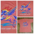 vintage Kentucky Derby t shirt XL Festival Horse Race Racing triple crown pony