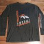 Denver Broncos t-shirt lot NFL Football long sleeve john elway Peyton Manning