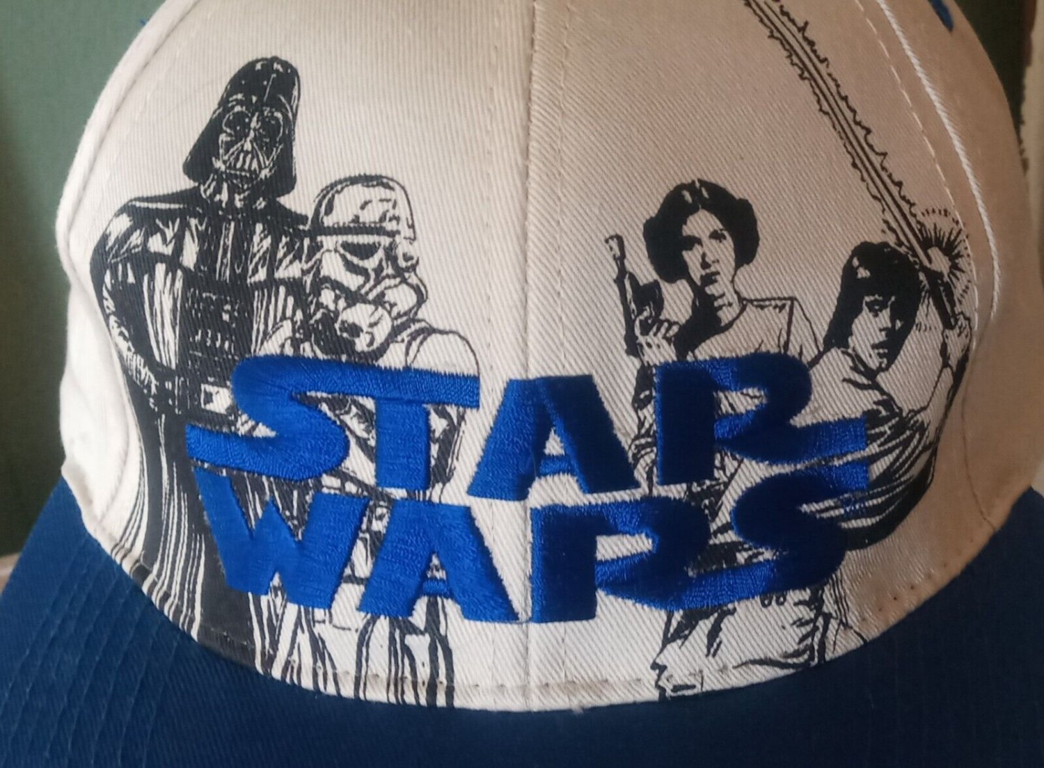 vintage 90s Star Wars Embroidered Ball Cap Hat Luke Skywalker Darth Vader