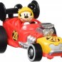 Disney Mickey Mouse Roadster Toy Race Car Cake Topper with background New pack