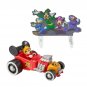 Disney Mickey Mouse Roadster Toy Race Car Cake Topper with background New pack