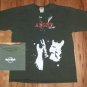 vintage Hard Rock Cafe Fender Guitar t-shirt jimi hendrix pete townsend